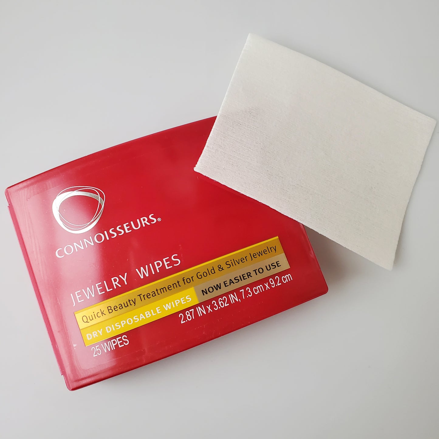 Connoisseur Wipes- jewelry cleaning wipes
