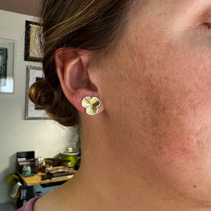 Ditsy Flower Studs