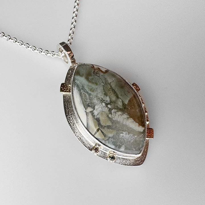 Early Blue Necklace