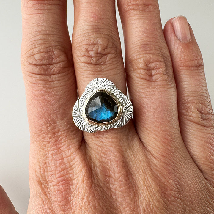 Labradorite Tidepool Ring