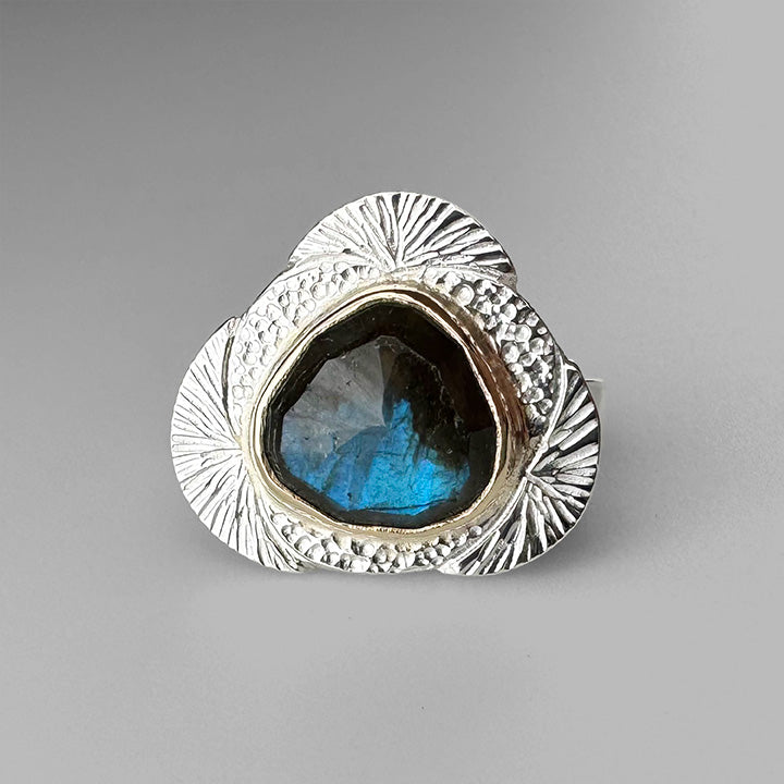 Labradorite Tidepool Ring