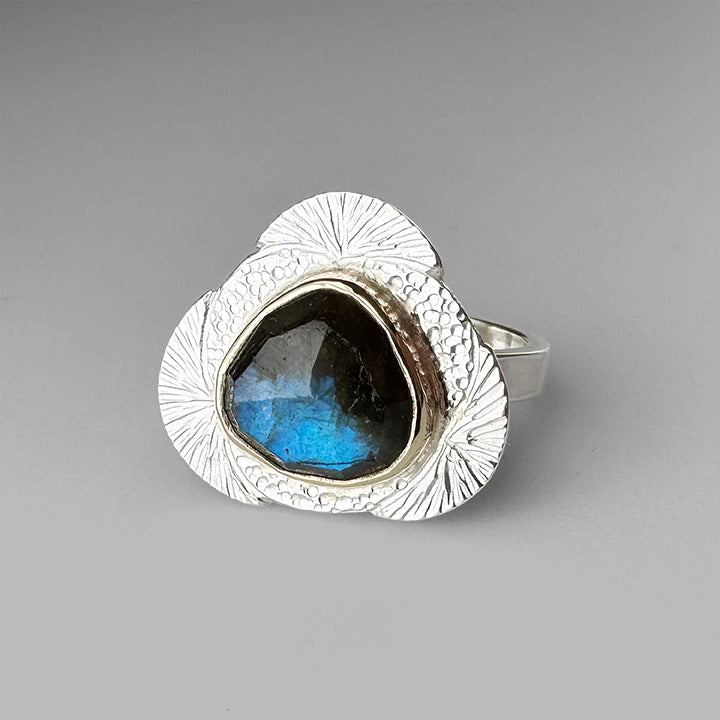 Labradorite Tidepool Ring