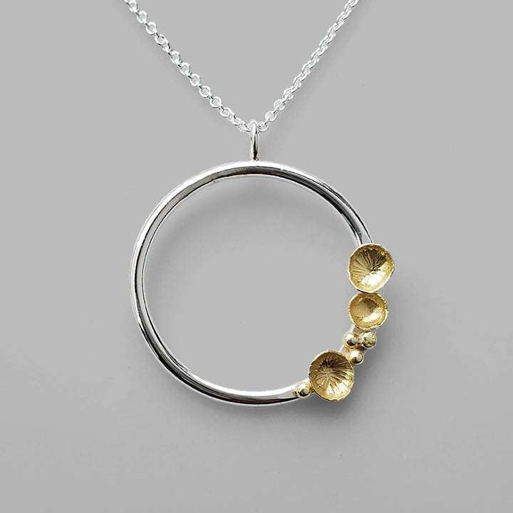 Balance Necklace  Handmade Gold Necklace