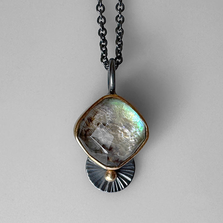 Abalone Guppy Necklace
