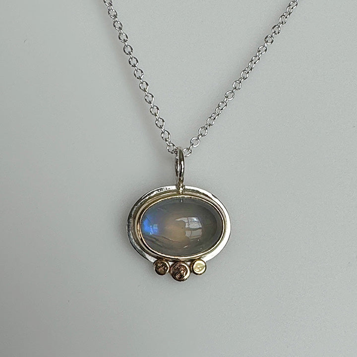 Moonstone Aura Necklace