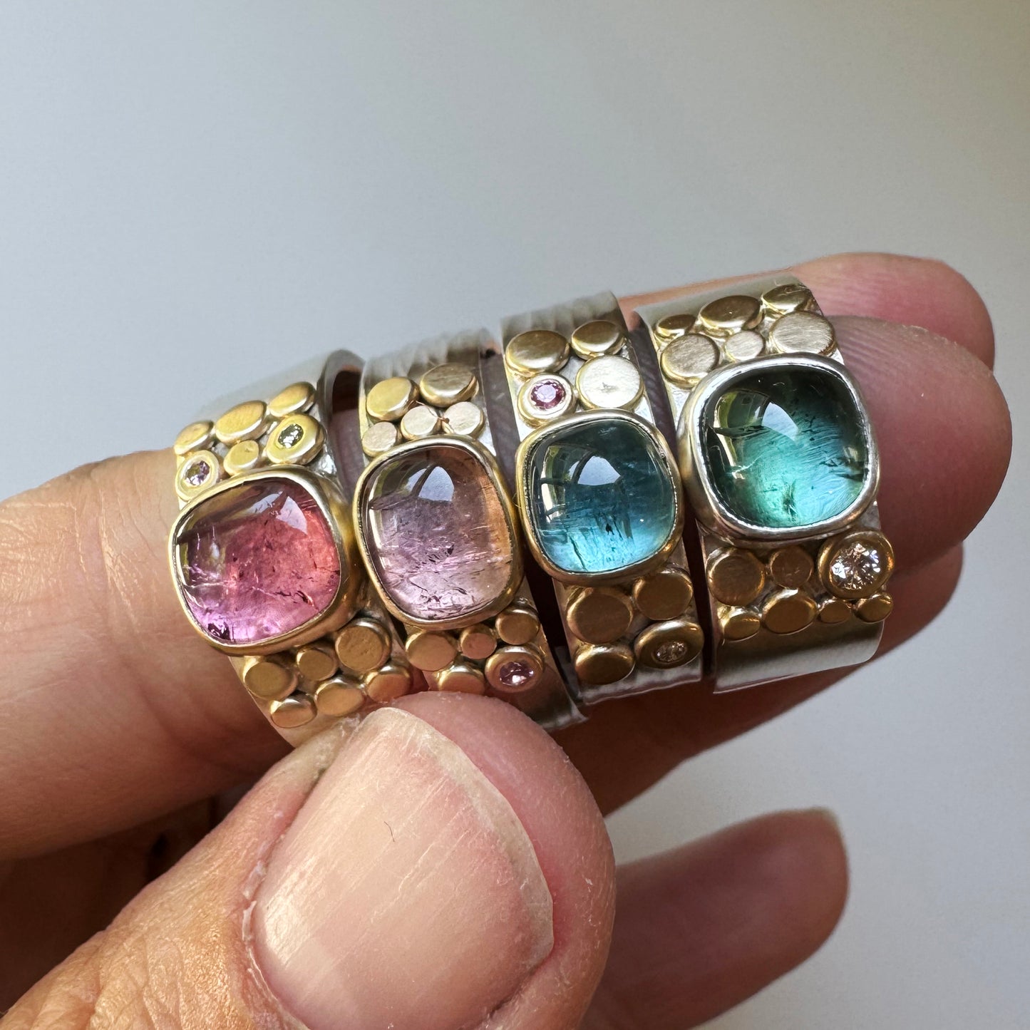 Teal Green Aura Stacker