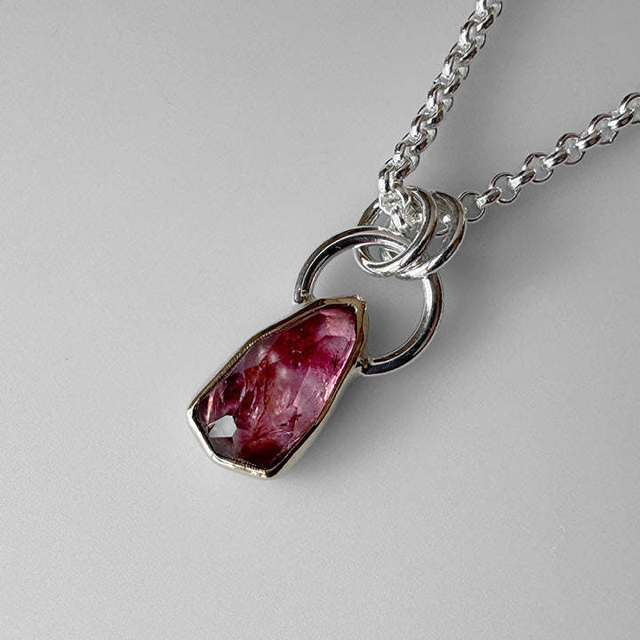 Pink Tourmaline Necklace