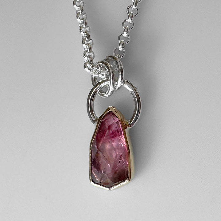 Pink Tourmaline Necklace