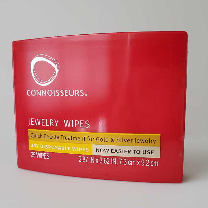 Connoisseur Wipes- jewelry cleaning wipes