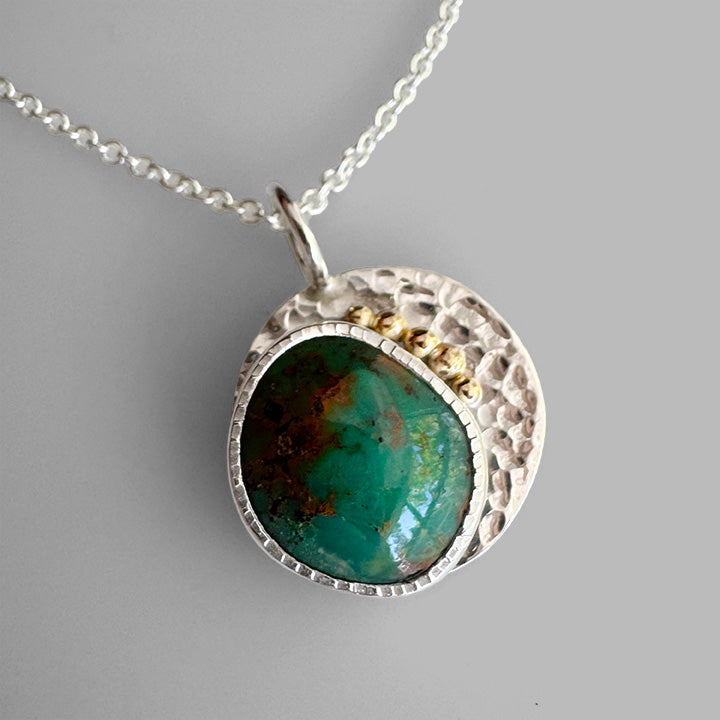 Kingman Turquoise Roe Necklace