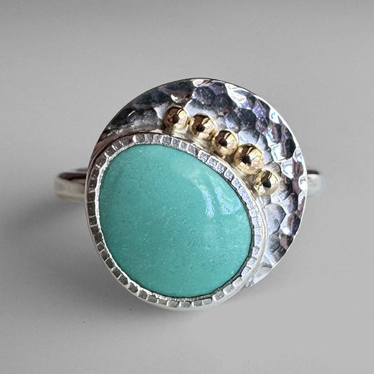 La Elisa Turquoise Roe Ring