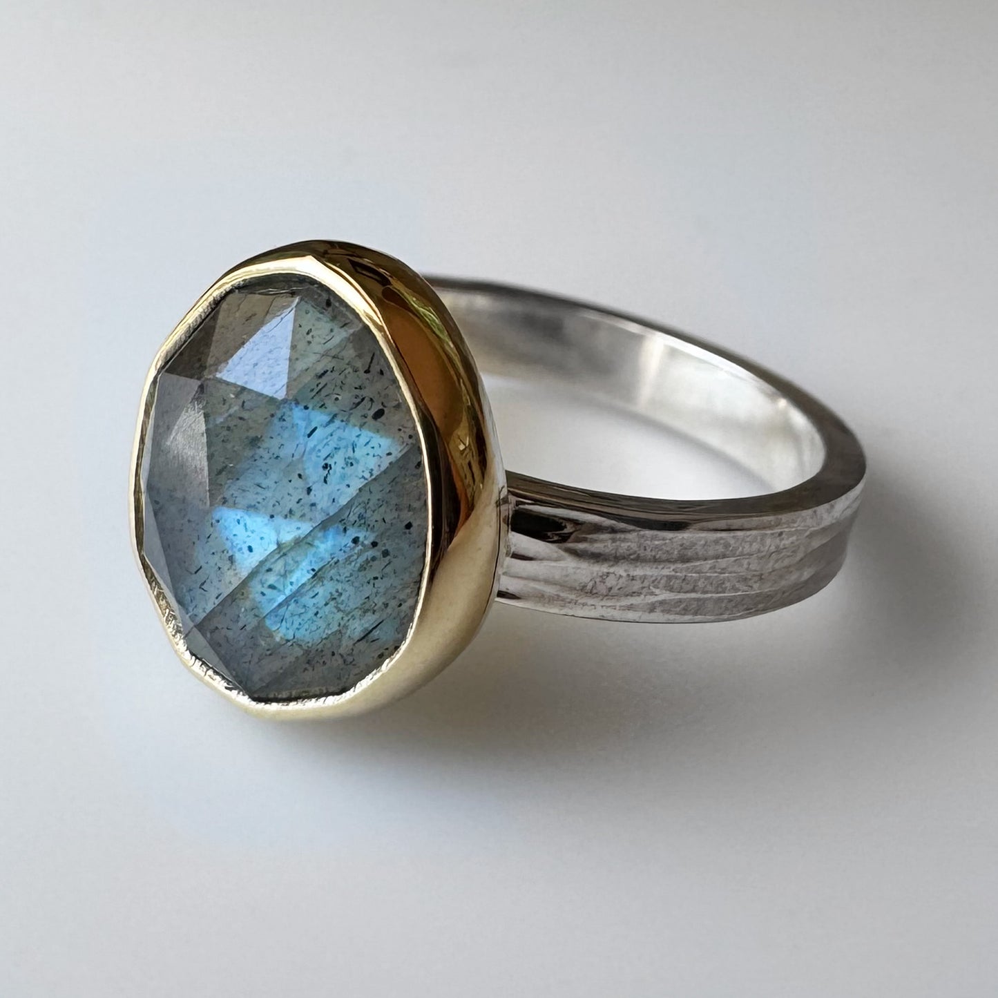 Blue Labradorite Ring