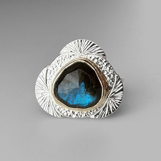 Labradorite Tidepool Ring
