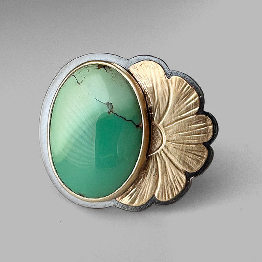 Meadow Ring Royston Turquoise