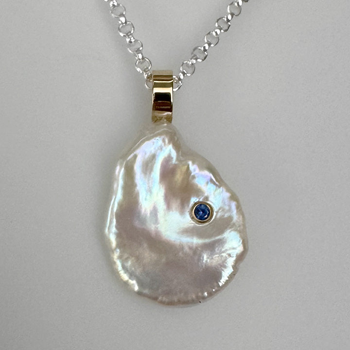 Mona Necklace Blue Sapphire