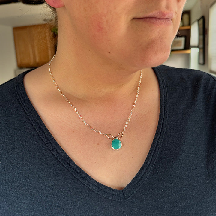 Spring Necklace Royston Turquoise