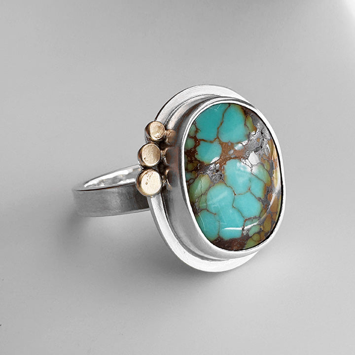 Sierra Nevada Turquoise Aura Ring