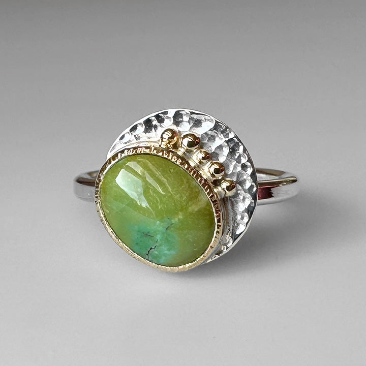 Sonoran Gold Turquoise Roe Ring
