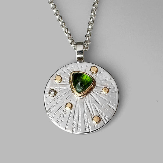Soulshine Necklace Green Tourmaline