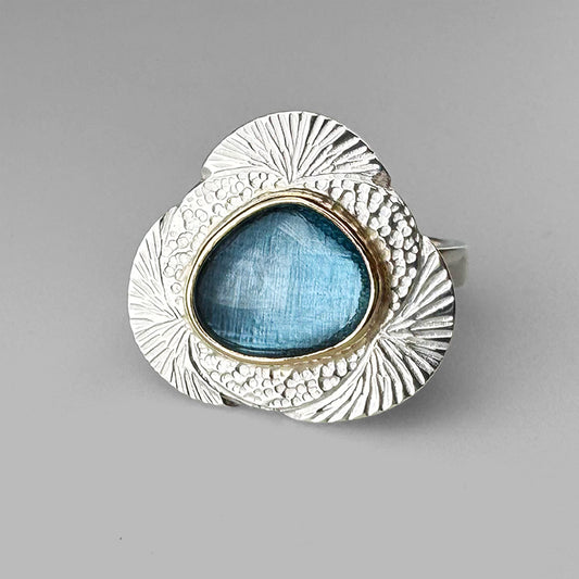 London Blue Topaz Tidepool Ring