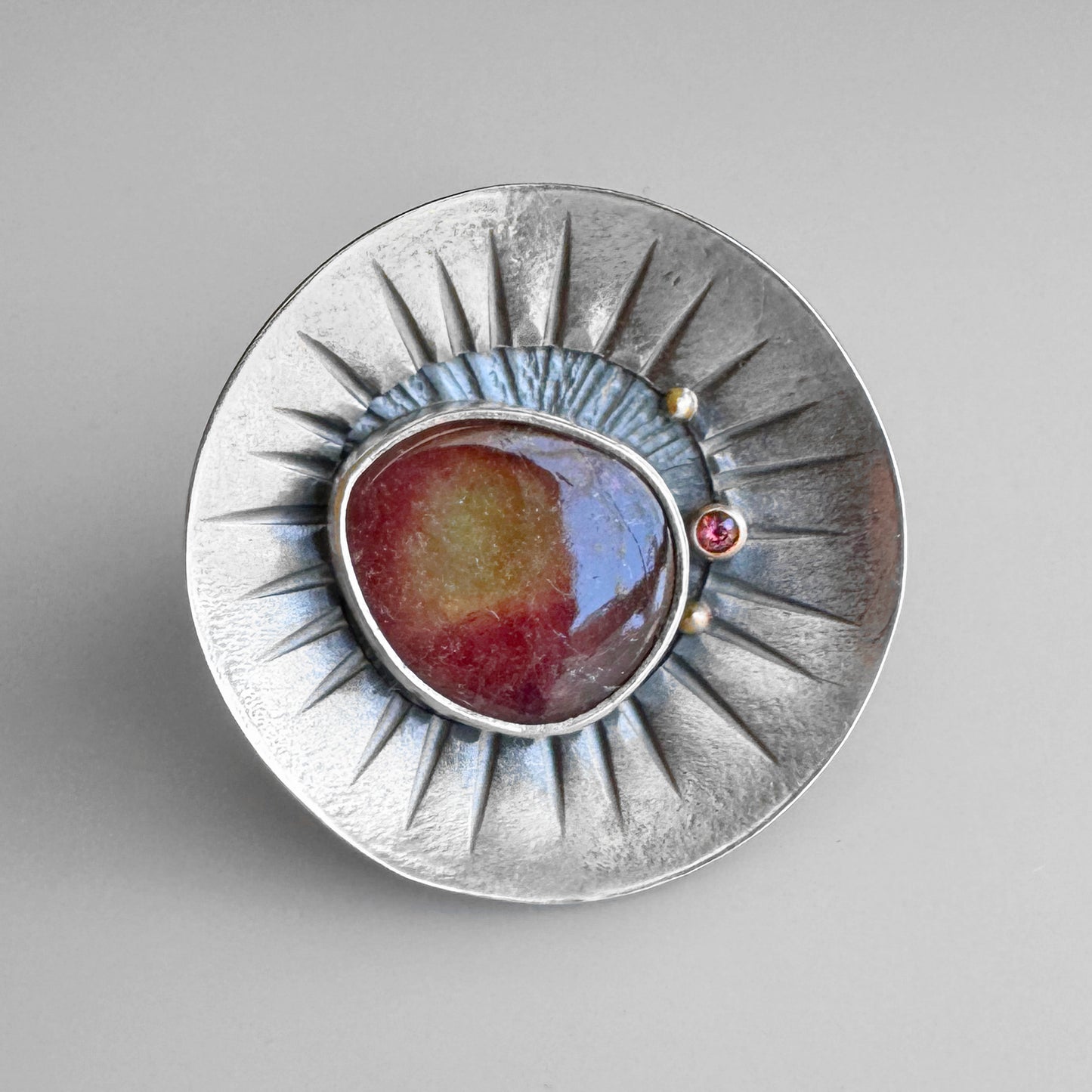 Tourmaline North Star Ring