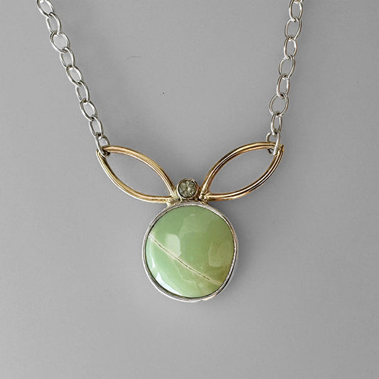 Spring Necklace Australian Variscite