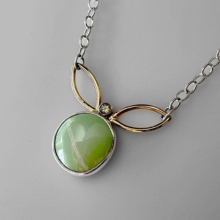Spring Necklace Australian Variscite