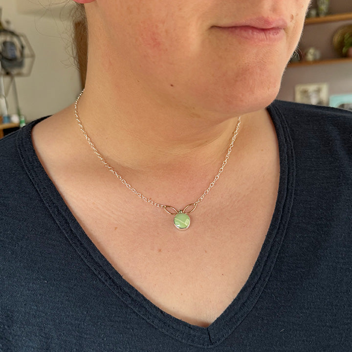 Spring Necklace Australian Variscite