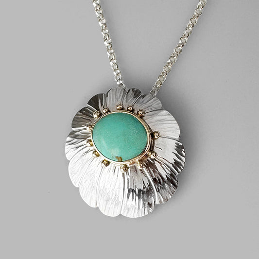 Wildflower Necklace Sonoran Turquoise